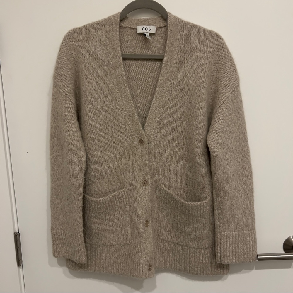 Cos Wool Blend Cardigan